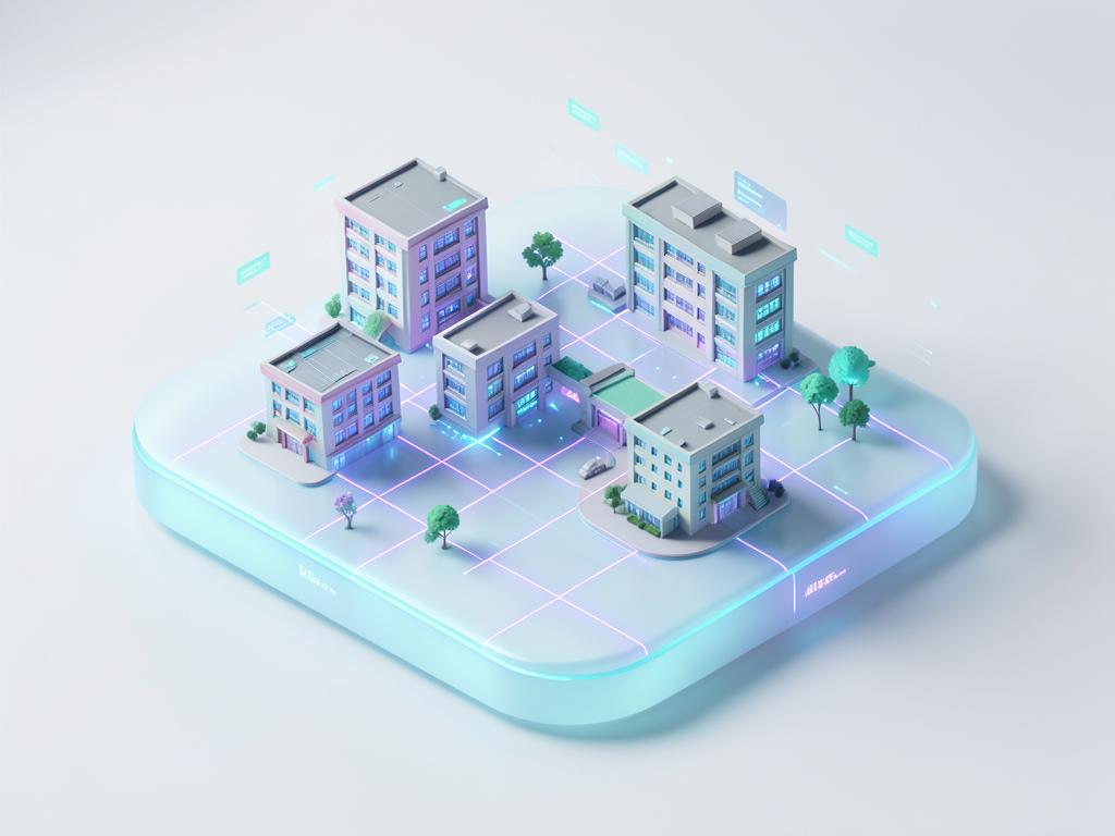 上海南湖职业技术学院 3D 场景效果